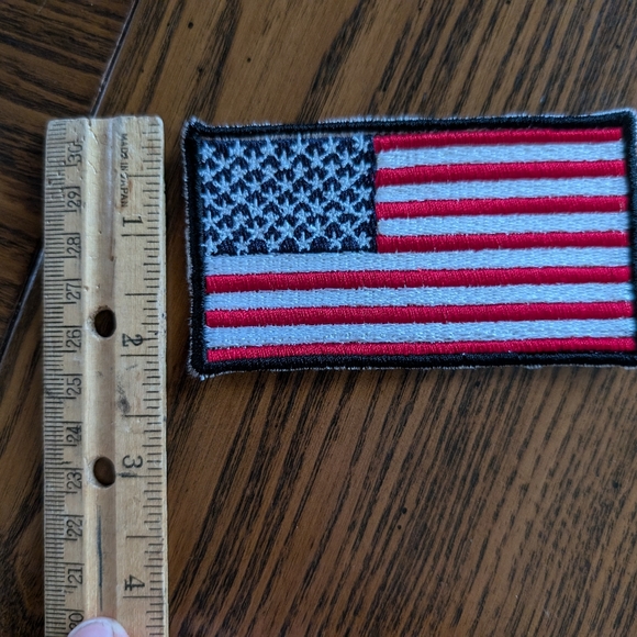 Sew on American Flag Patch - Picture 4 of 4